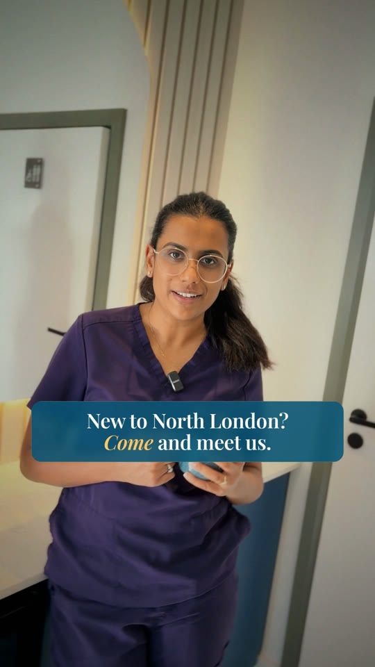 Reel cover: Dr Sanyukta, “New to North London? Come and meet us.”